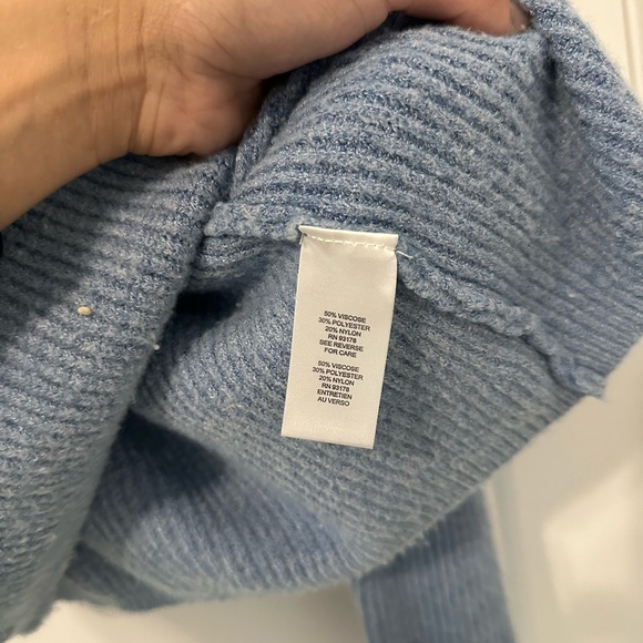 Tahari powder blue sweater size small NWOT - Picture 6 of 7